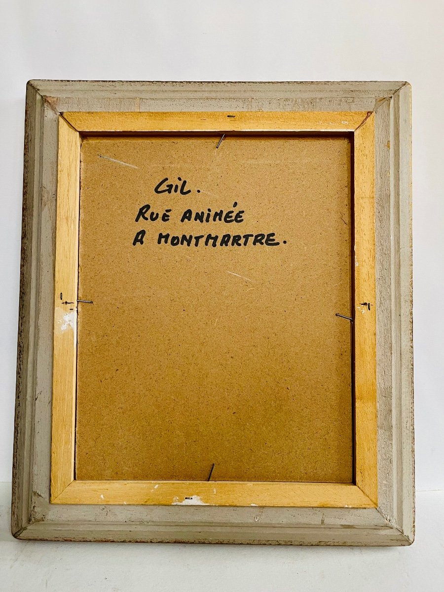 Rue Animée à Montmartre - Gil-photo-3